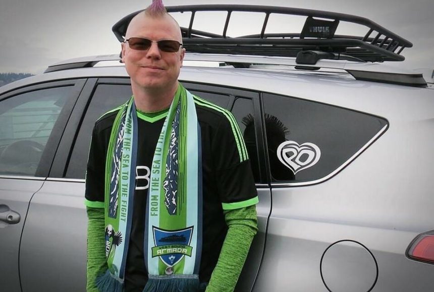<p>Port Orchard Football Club supporter liaison Aaron Banks. Courtesy Photo</p>