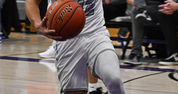 Harry Davies scored a layup on the first possession of the game. File Photos