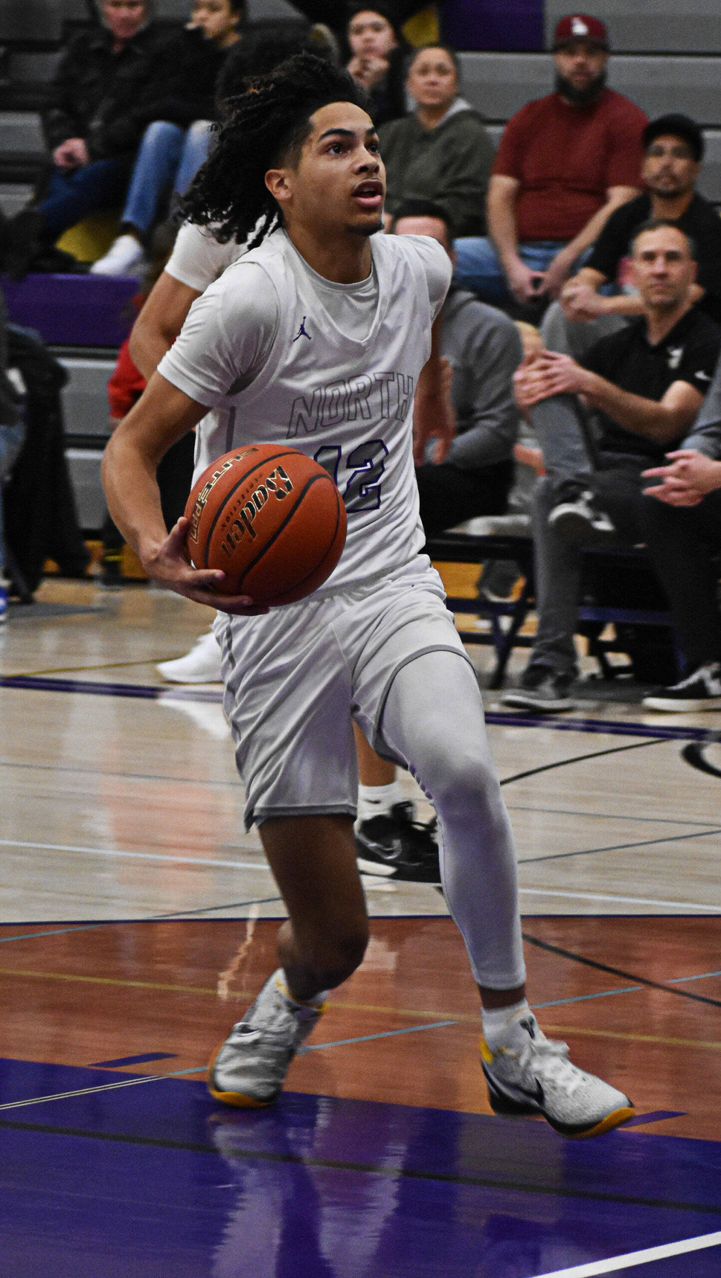 Harry Davies scored a layup on the first possession of the game. File Photos