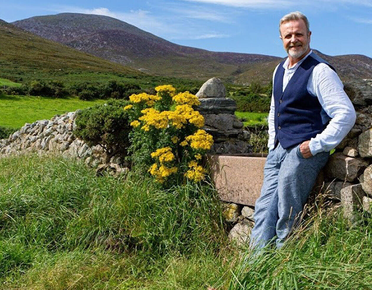 Michael Londra shares his tales of Ireland during his performances. Photo courtesy of Michael Londra