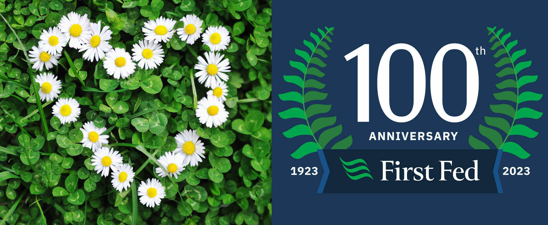 This year’s Customer Appreciation Week falls on First Fed’s 100th anniversary.