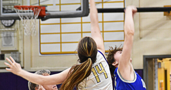 North Kitsap’s Sophia Baugh finishes first-team all-league after averaging over 10 points per game. File Photos