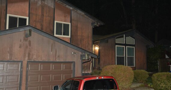 A photo of the house police responded to late March 14. Kitsap County Sheriff’s Office courtesy photo