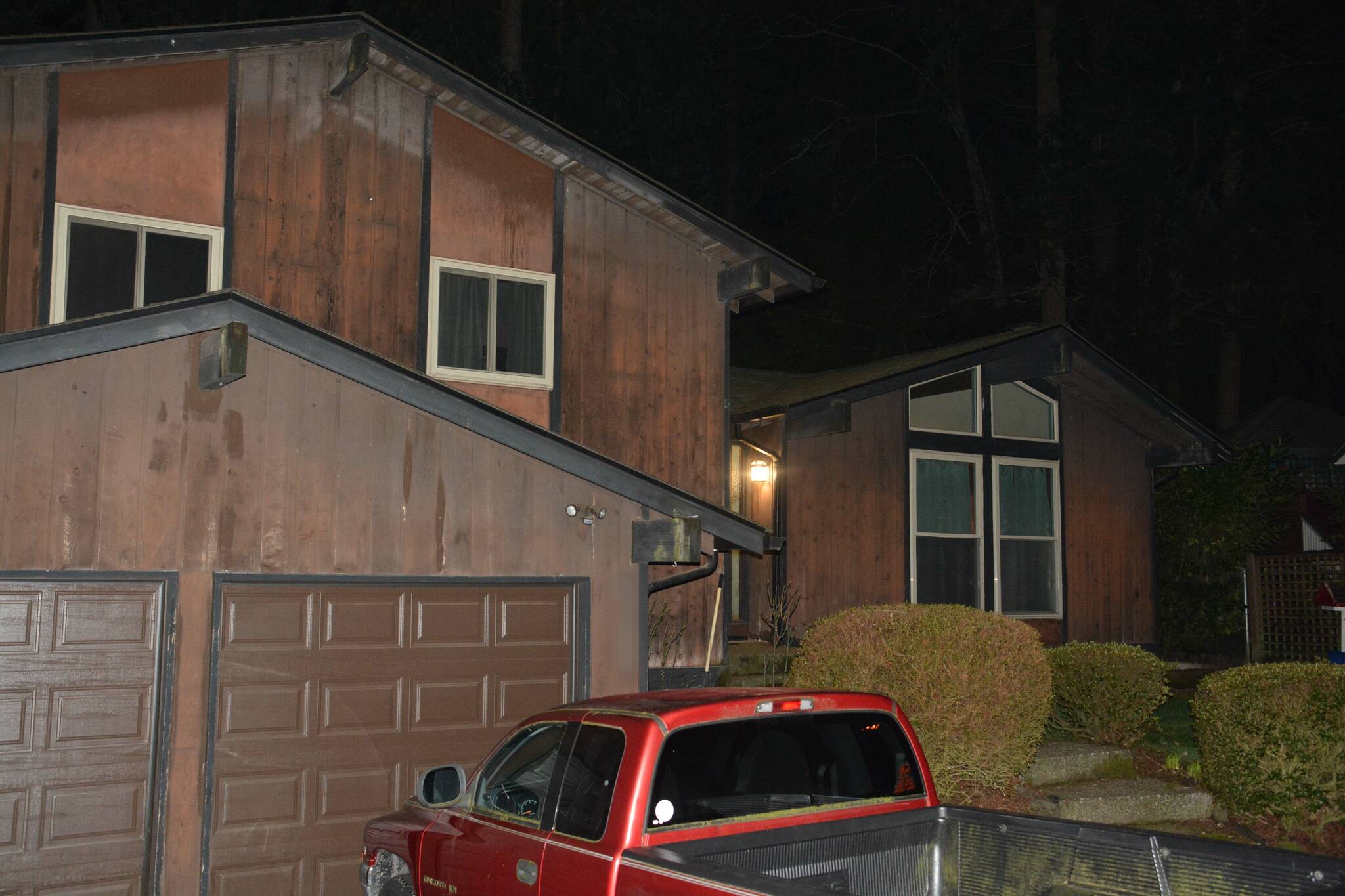 A photo of the house police responded to late March 14. Kitsap County Sheriff’s Office courtesy photo