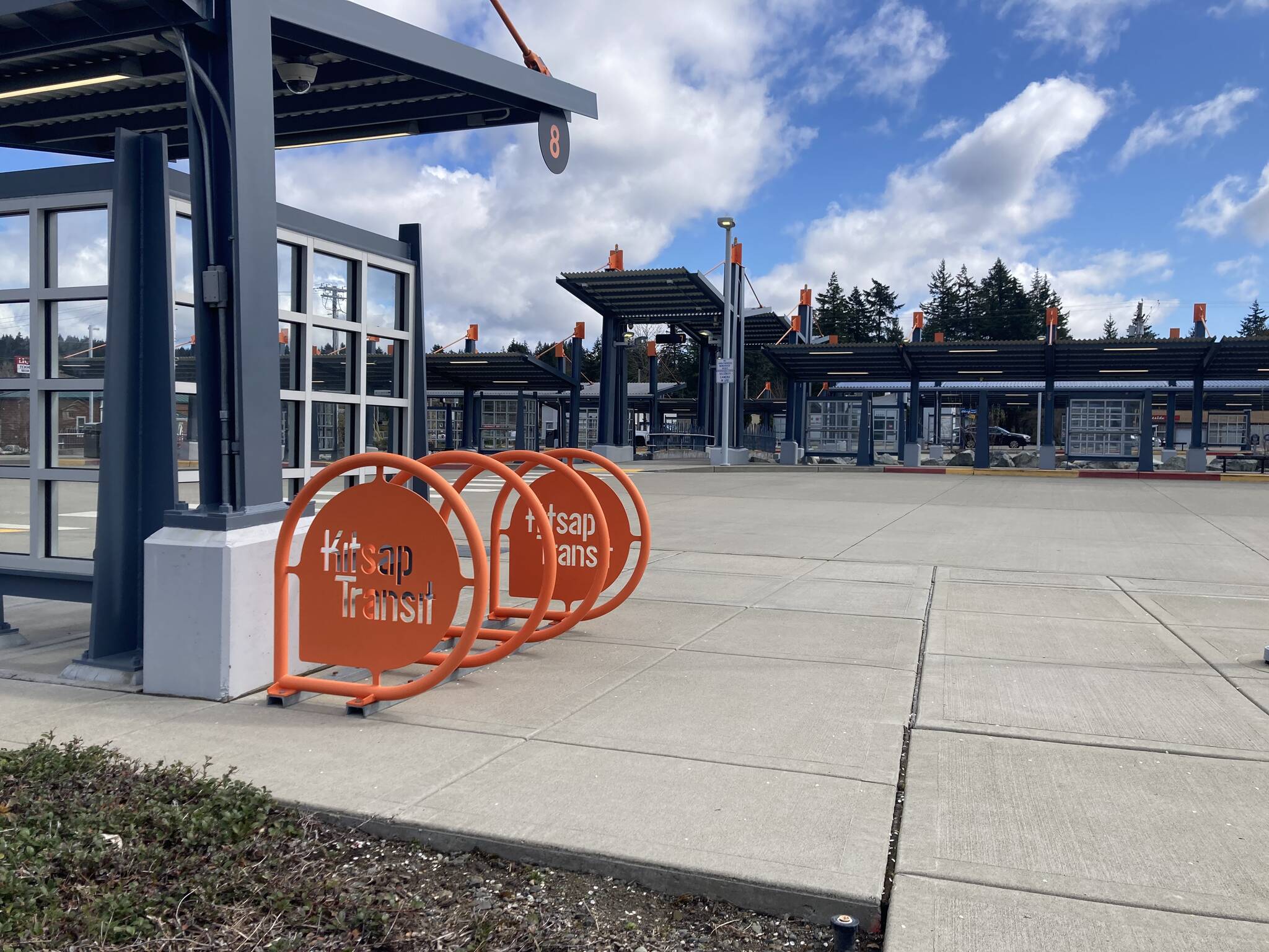 The Kitsap Transit Wheaton Way Transit Center. Elisha Meyer/Kitsap News Group