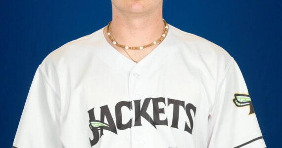 JR Ritchie of Bainbridge Island is playing for the Augusta GreenJackets, an Atlanta Braves Single A minor league baseball team. Augusta GreenJackets courtesy photo