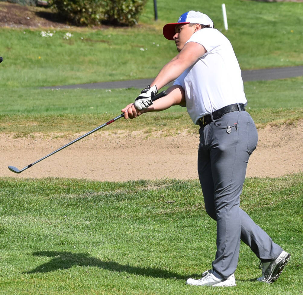 North Kitsap’s Jake Poggi qualifies for state with an 80.