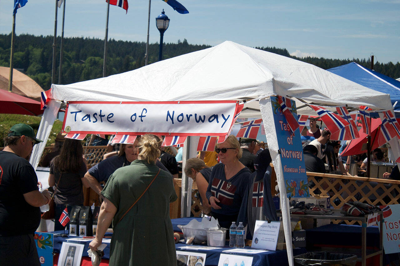 Many vendors were also set up throughout Viking Fest weekend, such as the Taste of Norway.