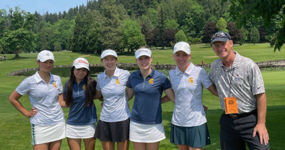The Bainbridge girls team finishes sixth place as a team. Ian Havill courtesy photo