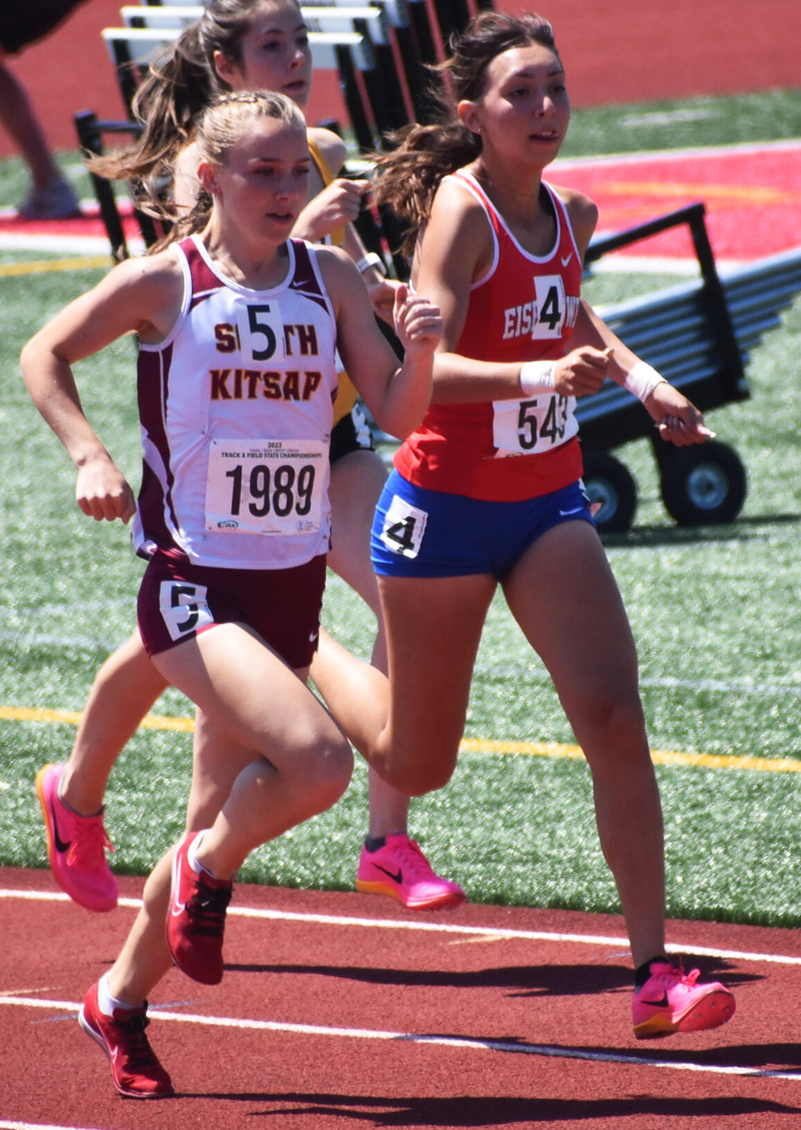 South Kitsap’s Lauren Laws finished sixth in the 1600 event.