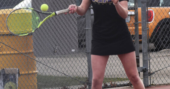 NK’s Teegan Devries was named first-team all-league in girls tennis.