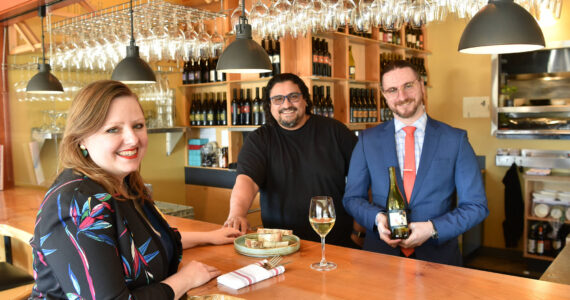 Ameilia Wynn Bistro owners Erika Johannsen, Nick Van Den Bosch and Chef Gulsidel Velasquez-Ayala bring 100 years of combined fine-dining experience to the bistro. Nancy Treder/Kitsap News Group Photos