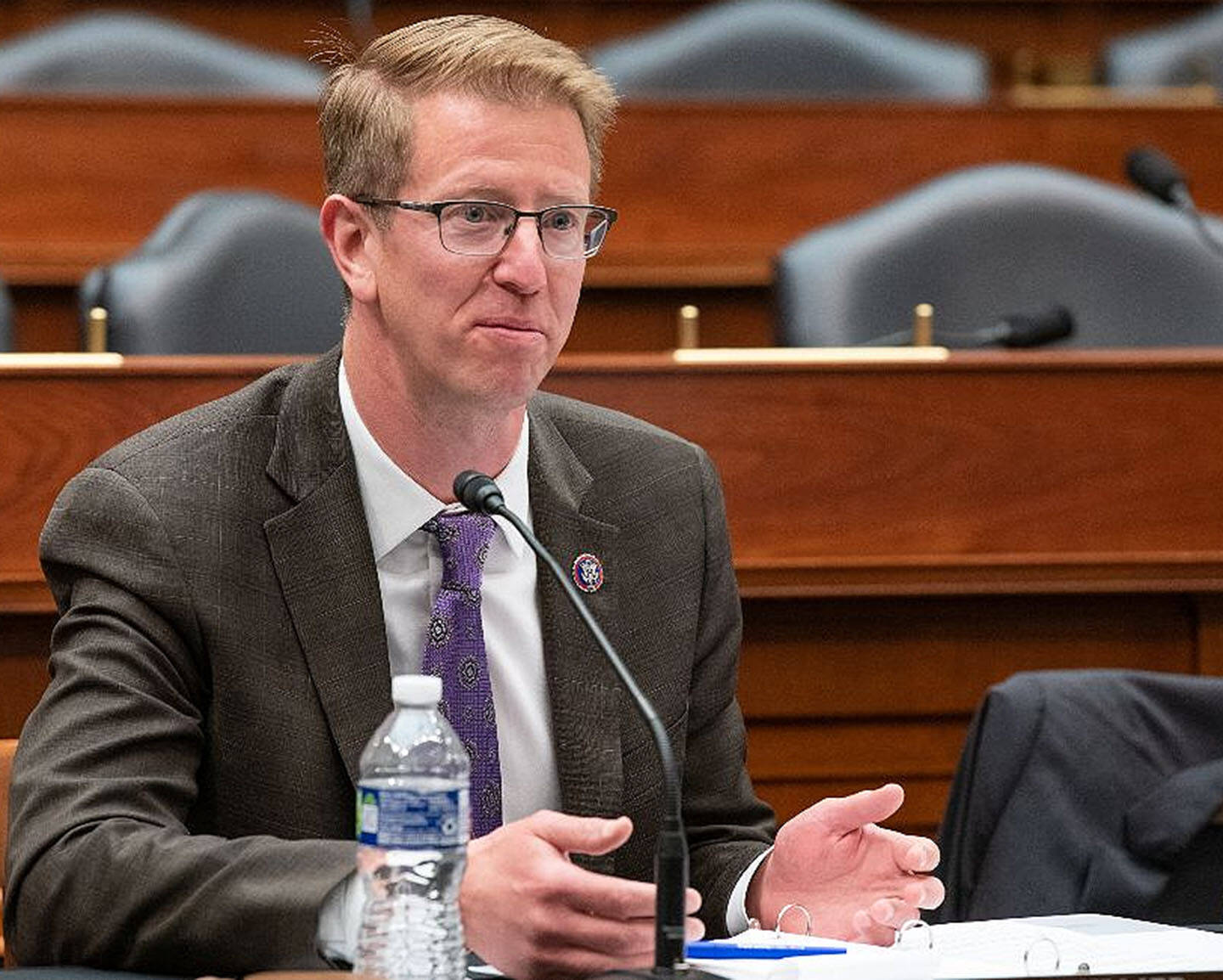 Derek Kilmer in chambers. Mike De Felice/Kitsap News Group Photos