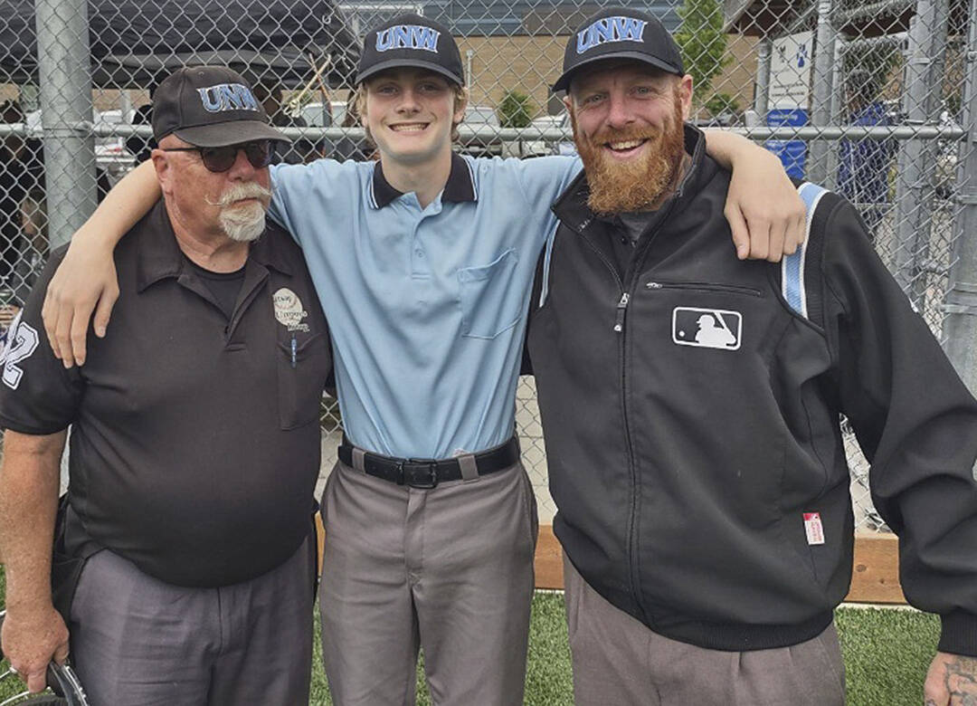 OJ, Kyler and JJ Simpson celebrate Father's Day by umpiring a baseball game together. OJ Simpson courtesy photo