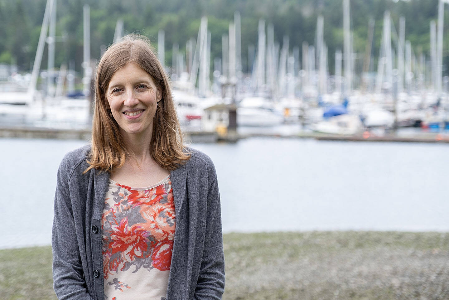 Damon Williams/Kitsap News Group
Nora Nickum of Bainbridge has written a children’s book on orcas.