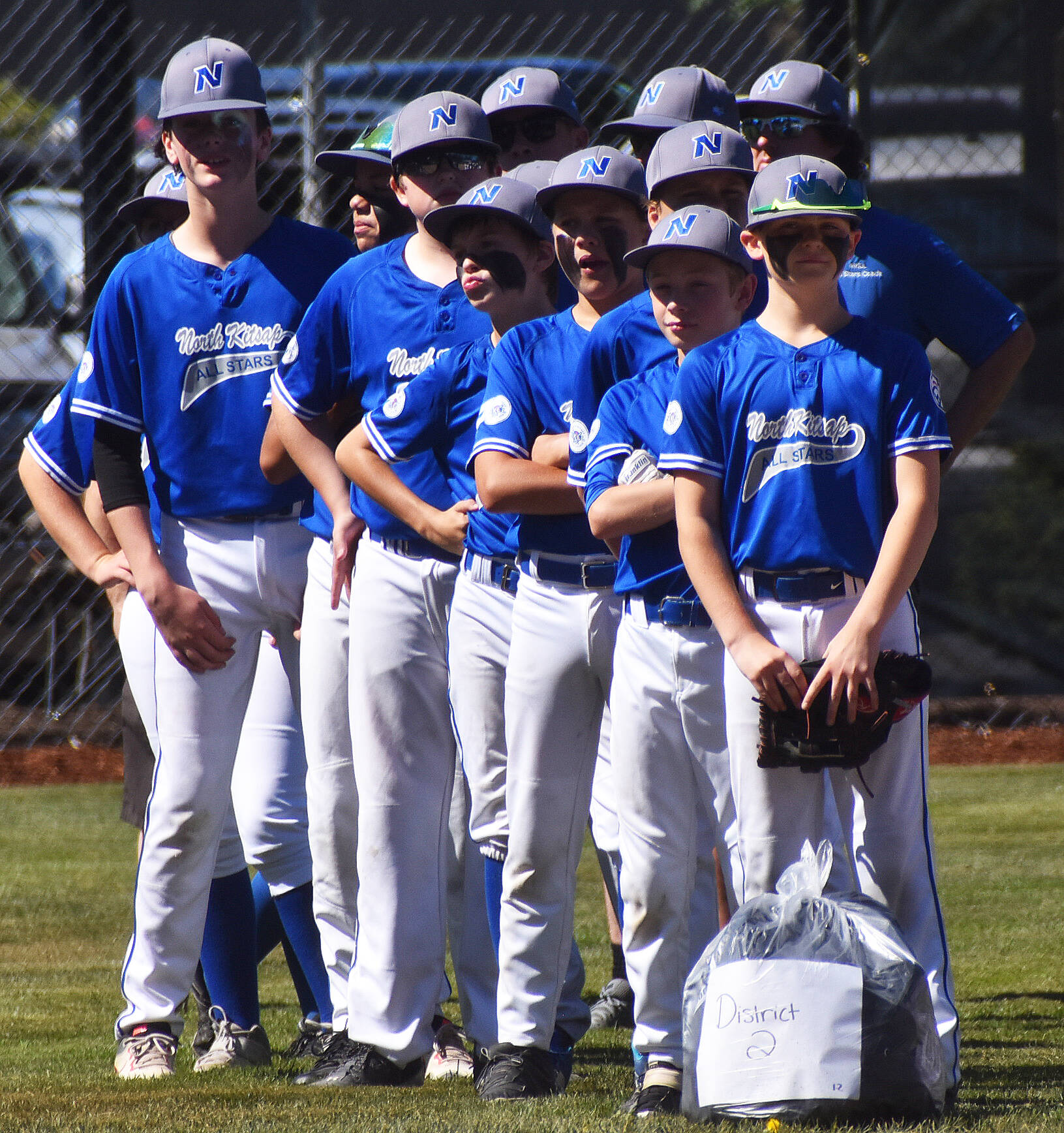 The North Kitsap Little League represents District 2 in the state tournament.
