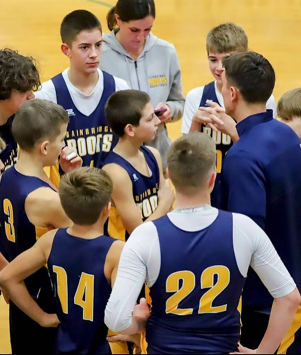 Photos courtesy Will Ferris 
Will Ferris takes over as the new Bainbridge boys basketball coach.