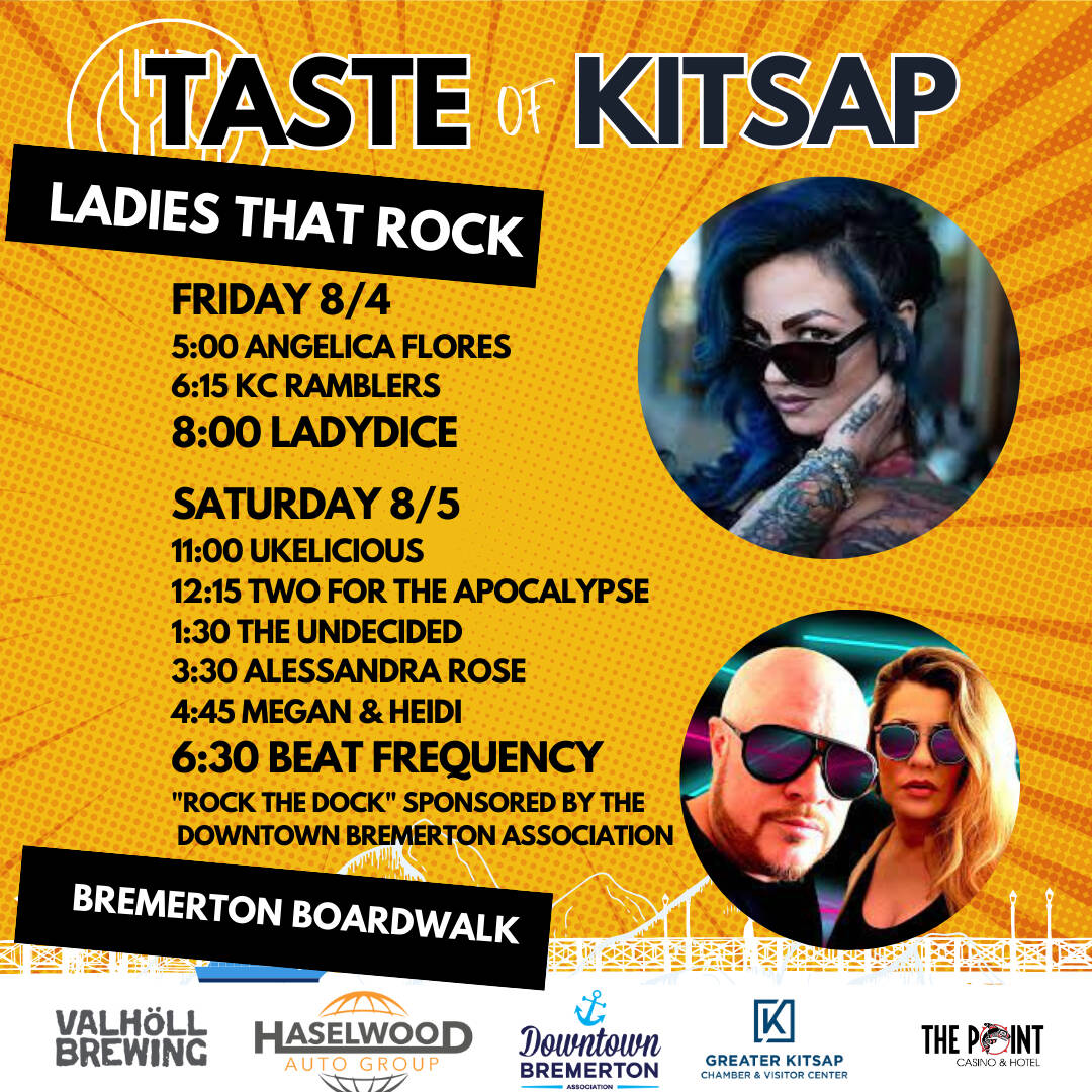 Live music, delicious food and beautiful seaside views, Taste Of Kitsap is the perfect summer event!