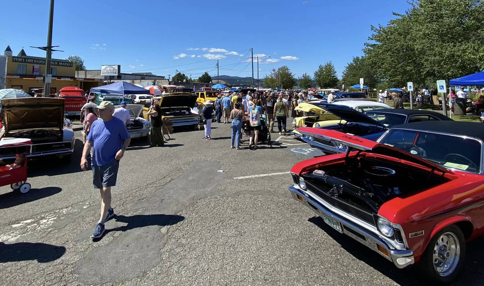 The Saints Car Club Car Cruz brings up to 12,000 people to downtown Port Orchard for its annual Car Cruz. This year’s event is set for Aug. 13. Saints Car Club courtesy photos