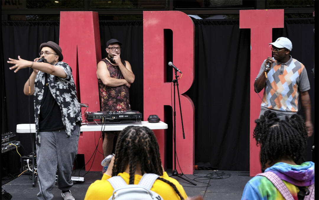 Music at the BIMA Block Party included a number of stages and performers. Damon Williams/Kitsap News Group Photos