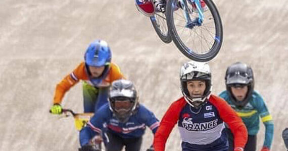 David Christensen courtesy photo
Kingston's Wyatt Christensen ranks third in the 11-year-old World BMX rankings.