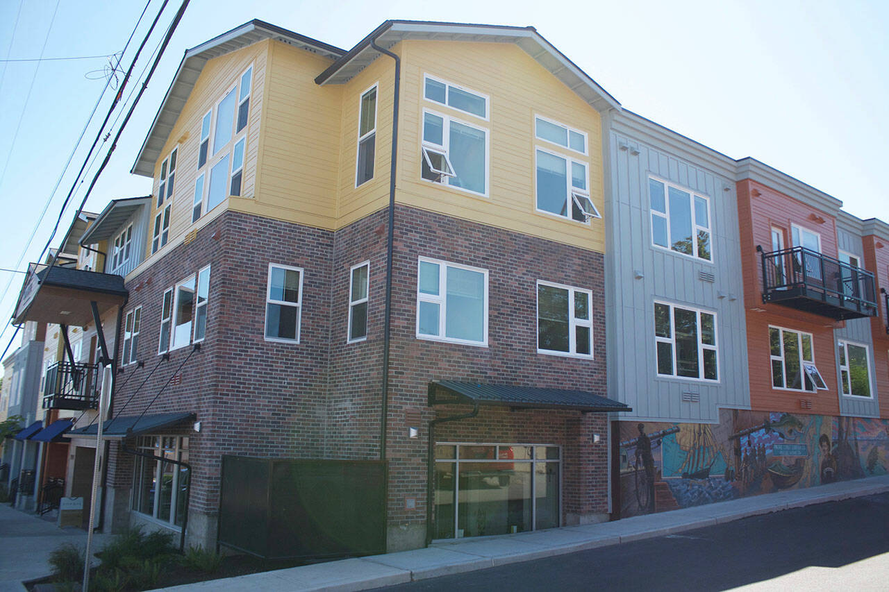 Tyler Shuey/Kitsap News Group Photos
The Sophie apartment complex is now open in downtown Poulsbo.