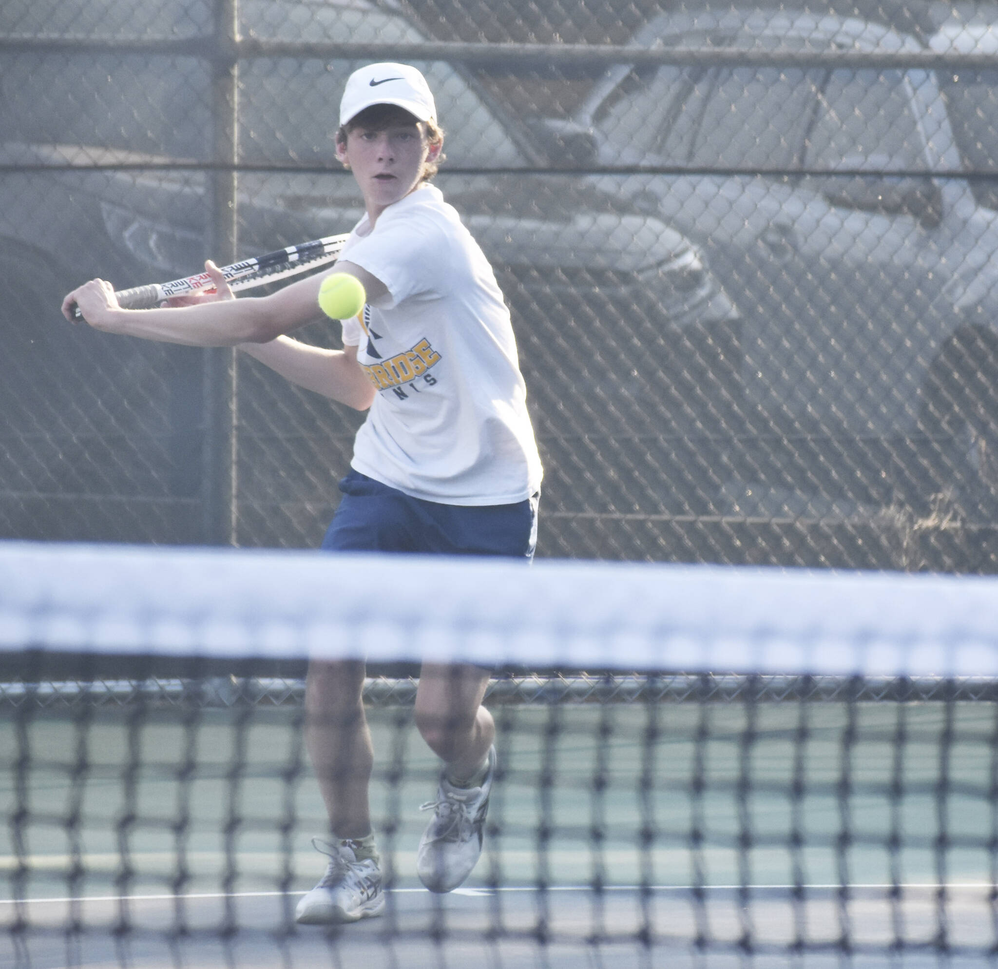 File Photo 
Bainbridge’s tennis team will need to find a new ace and top doubles squad this season.