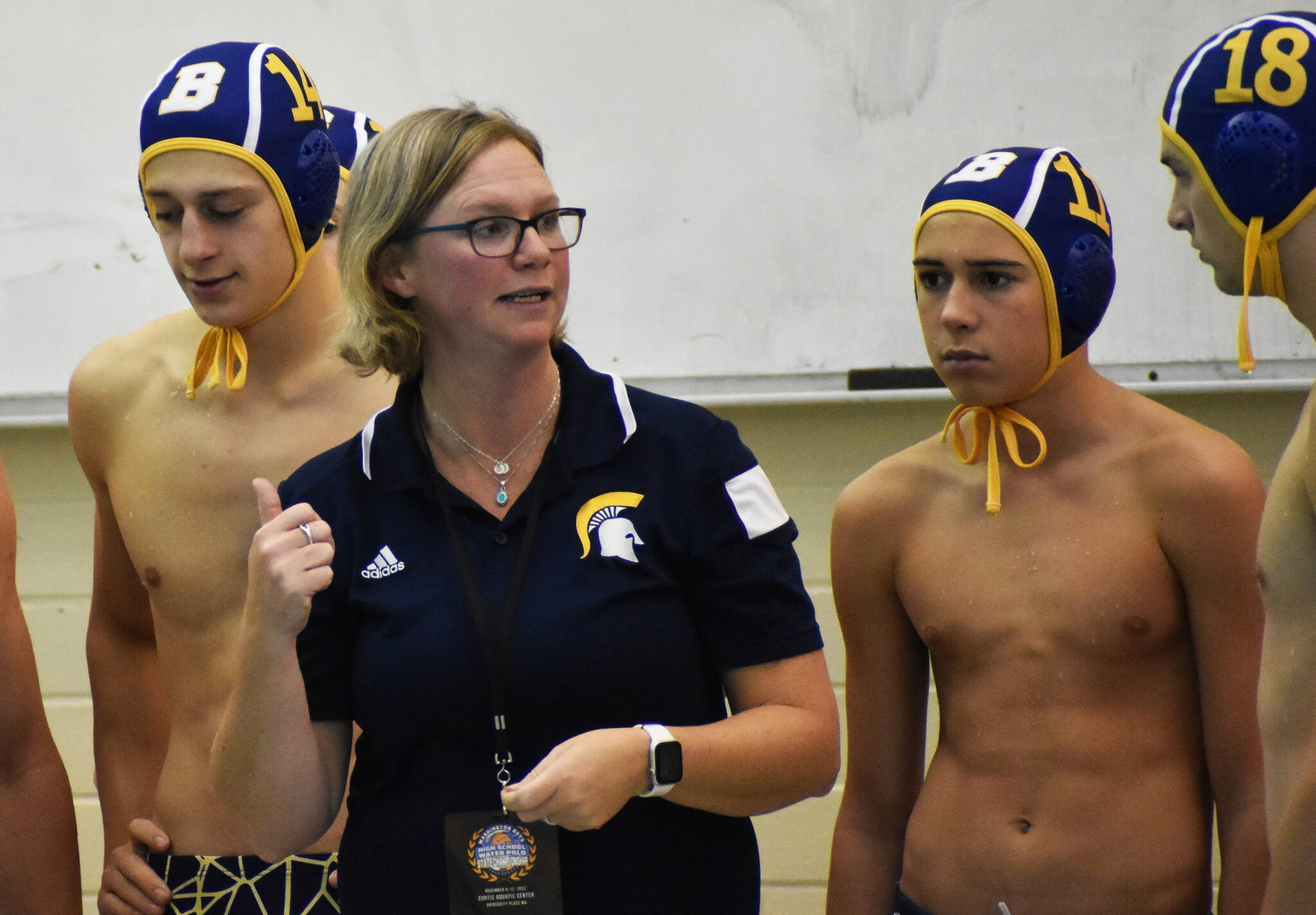 File Photos
Kristen Gellert will try and bring Bainbridge water polo back to the top.