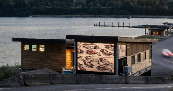 Cast Architecture courtesy photo
The Port Gamble S’Klallam Tribe recently completed its new fish hatchery and beach shelter at Point Julia.