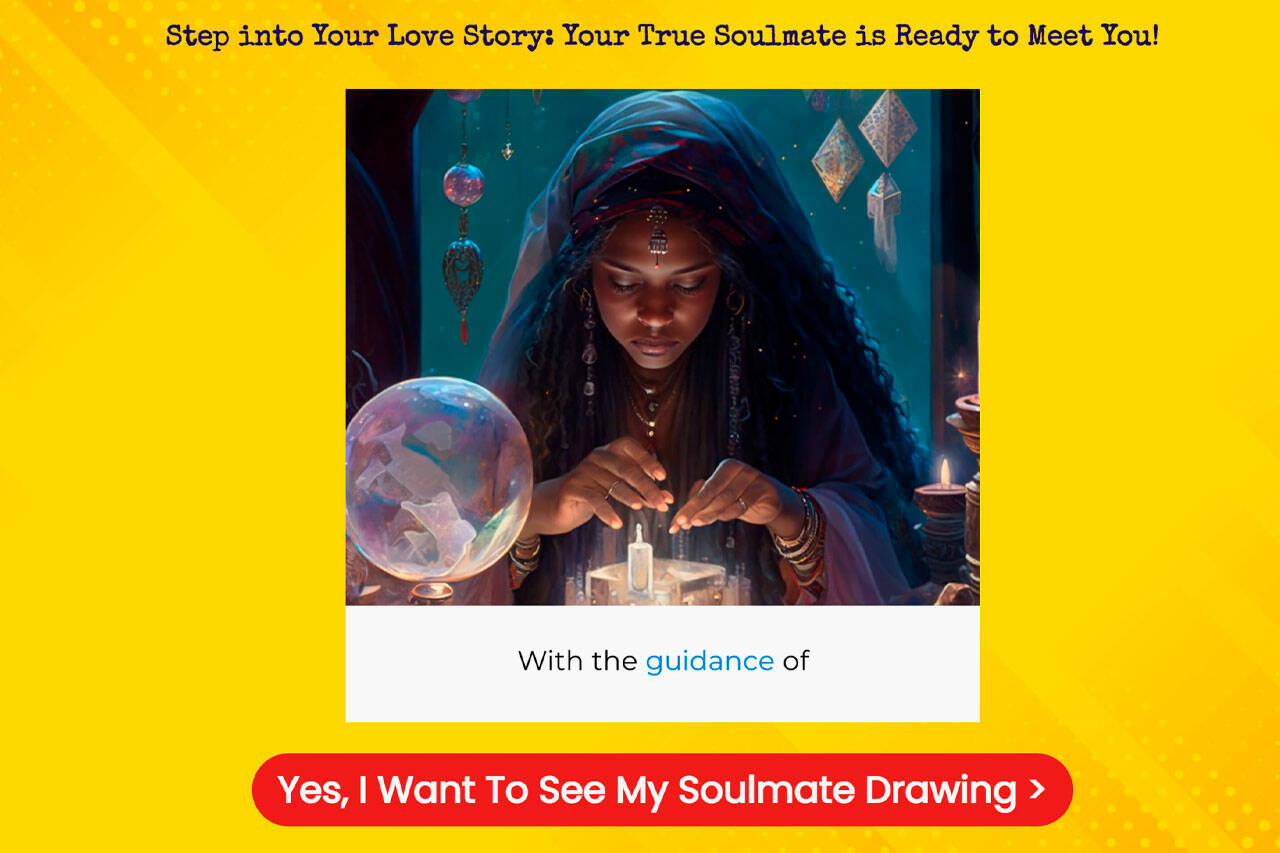Agnieszka Psychic Artist Soulmate Drawing Review - Will It Work For You or  Soul Mate Sketch Scam? | Kitsap Daily News