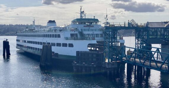 Elisha Meyer/Kitsap News Group
The M/V Walla Walla remains docked in Bremerton, out of service for repairs.