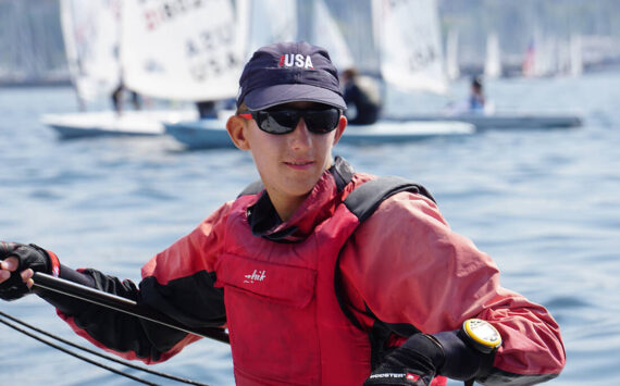 BHS Sailing courtesy photos
Alexander Turloff heads to nationals in the ILCA-class 6 sailing division.