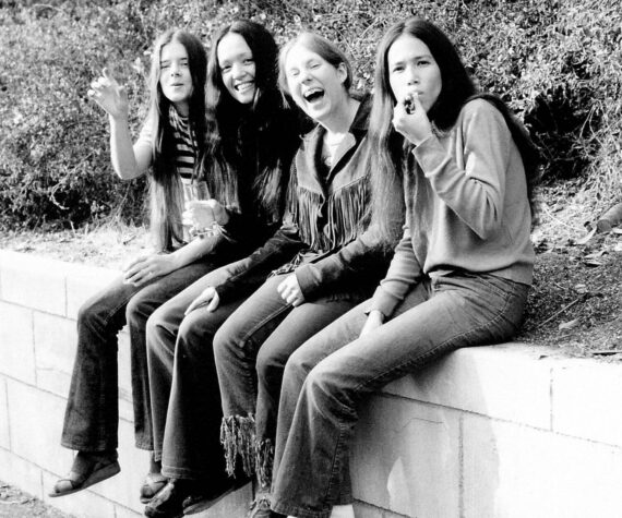 Linda Wolf courtesy photos
Fanny band members Alice de Buhr, Jean Milliken, Nickey Barclay and June Milliken pose for photos.