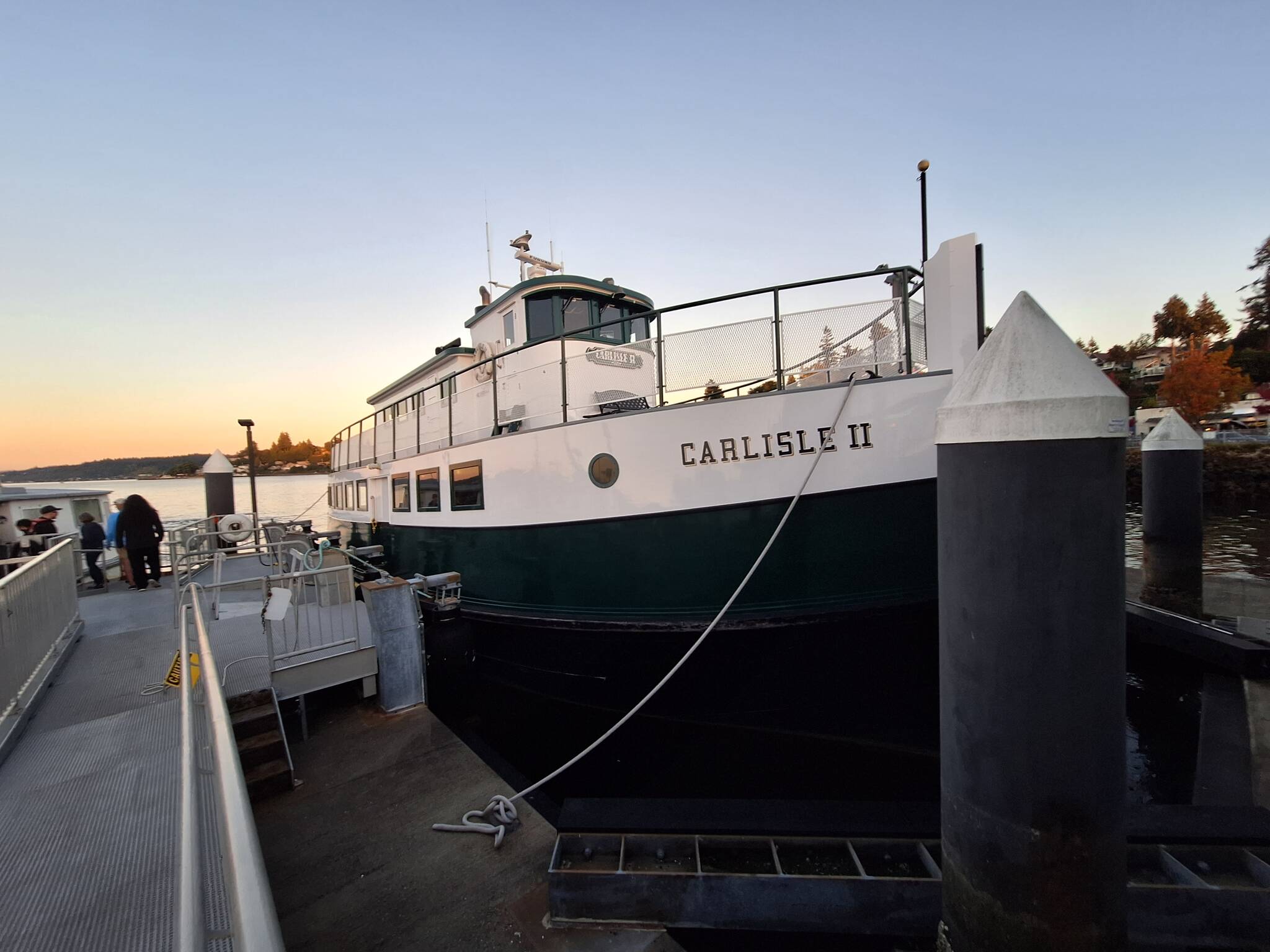 Elisha Meyer/Kitsap News Group
The Carlisle II docked in Port Orchard.