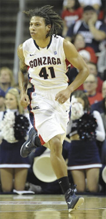 AP Courtesy Photo
Steven Gray playing in a game for Gonzaga.