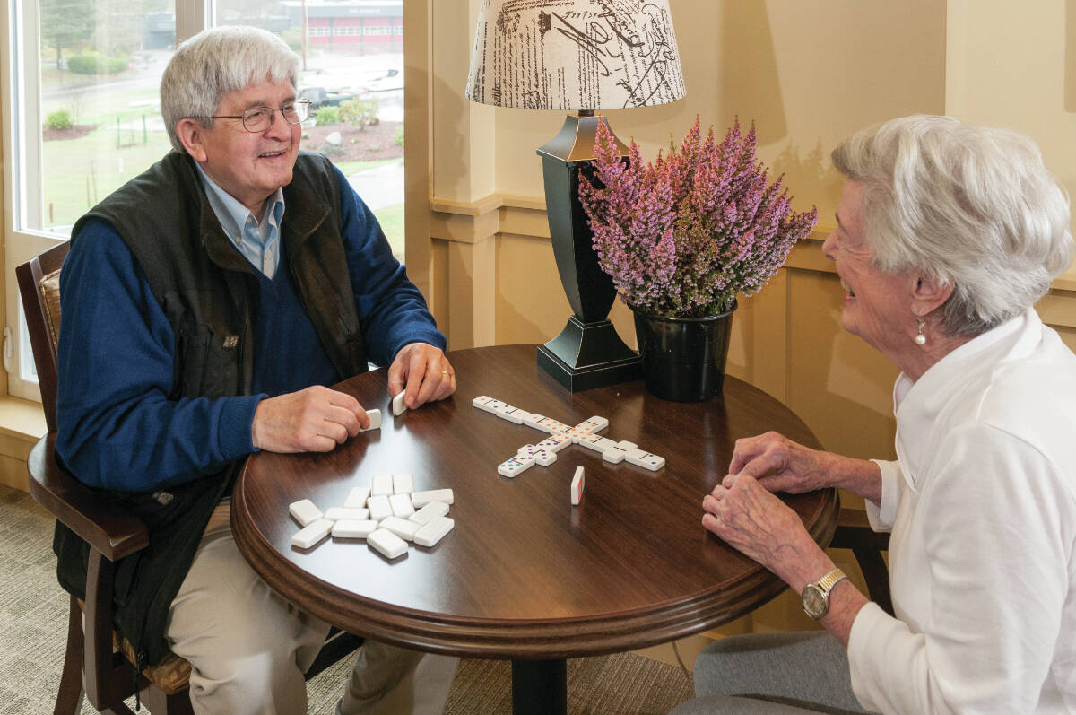Respite care can be a great introduction to senior living – many join the Bainbridge Senior Living family after a visit. Photo courtesy Bainbridge Senior Living