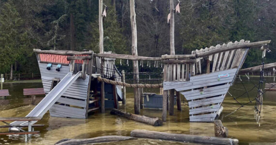 File Photo
King Tides flooded areas all around Kitsap County in January.