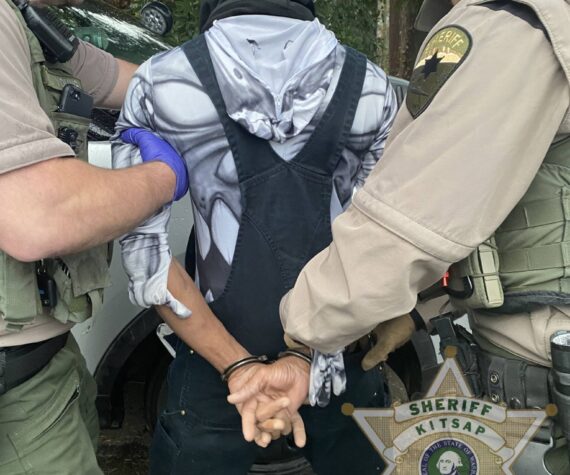KCSO courtesy photo
Law enforcement arrests Charles Edward Key who was wanted in connection to the murder of a 43-year-old woman.