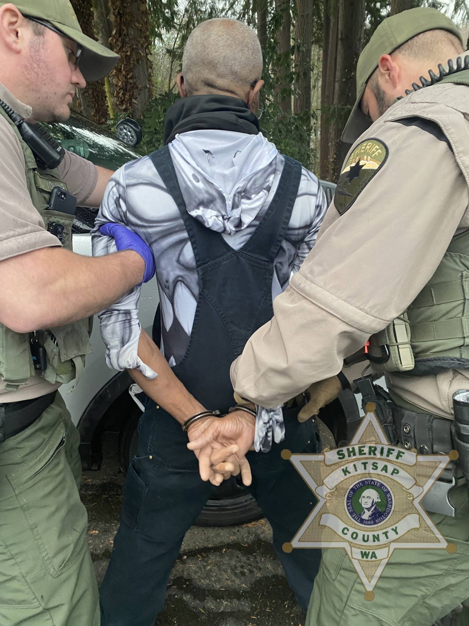 KCSO courtesy photo
Law enforcement arrests Charles Edward Key who was wanted in connection to the murder of a 43-year-old woman.