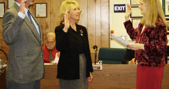 City of Poulsbo courtesy photo
Poulsbo Councilmembers Jeff McGinty and Connie Lord will be departing their longtime seats after not seeking re-election.