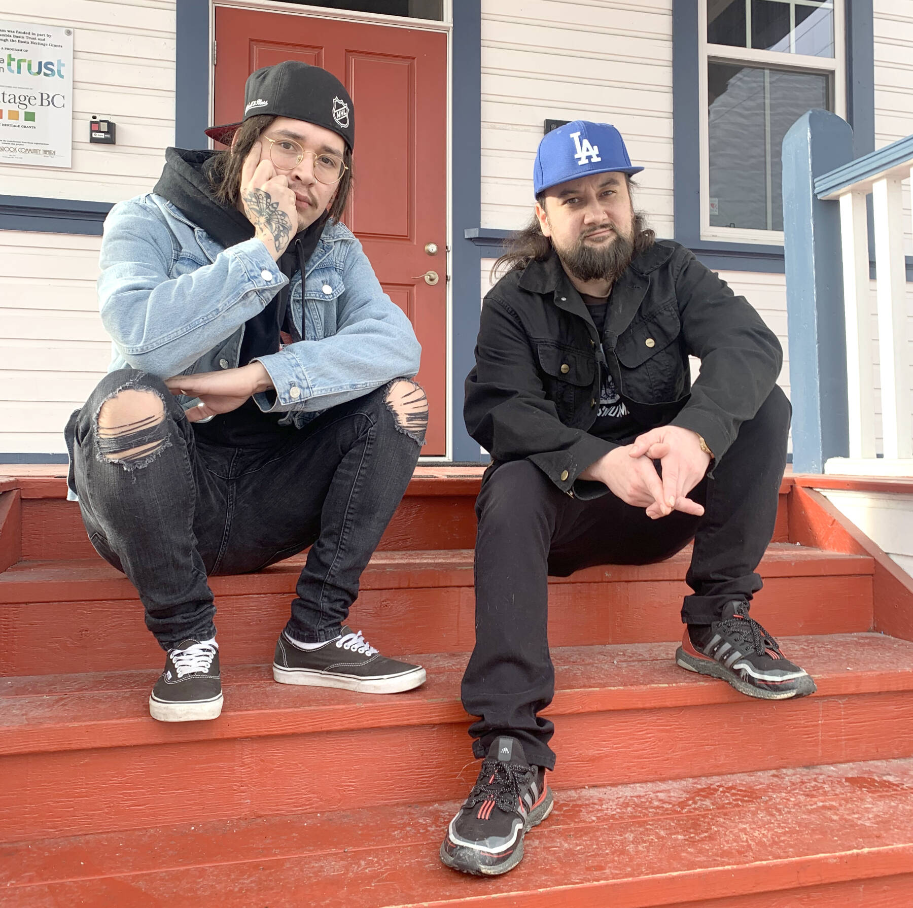 Ray the Nihilist (left) and Strange 2ruth are performing at the Studio Stage Door on Friday, Dec. 29. Opening up are local Hip Hop artists Catalyst Loa, 12th House and ItzJustBenzo. DJ Newman is also on the bill. (Barry Coulter photo)