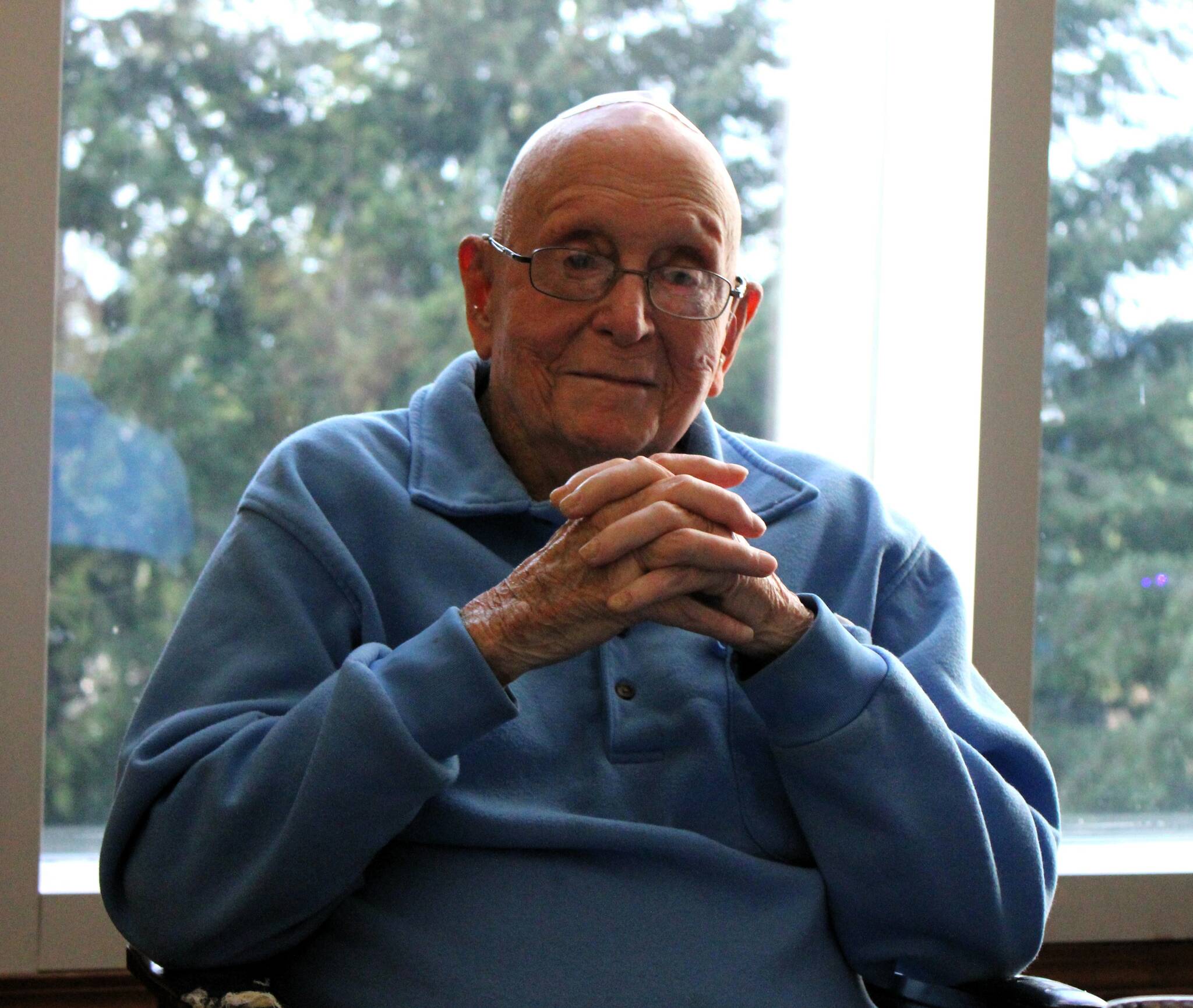 Elisha Meyer/Kitsap News Group Photos
World War II veteran Bob Evans.