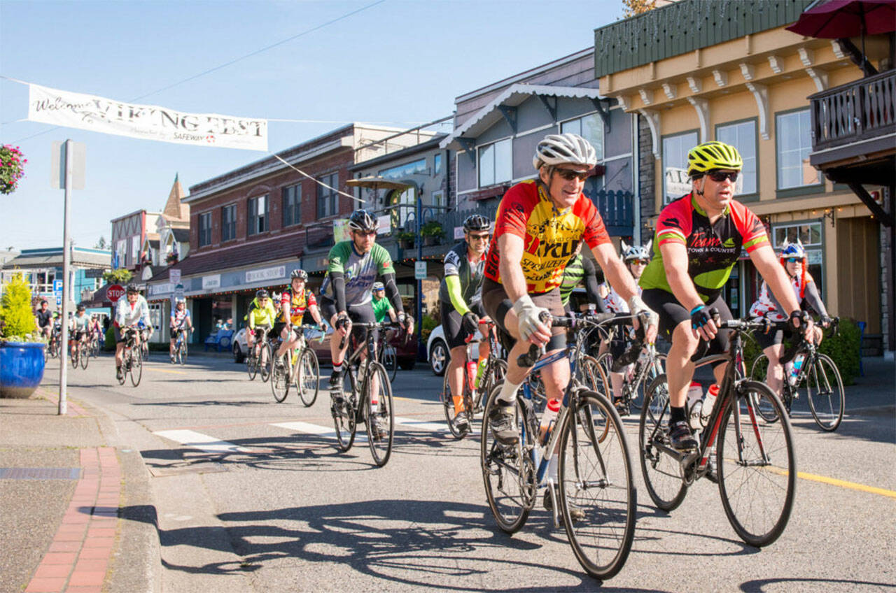 Rotary courtesy photo
Poulsbo’s Viking Tour Bike Ride will now be held in June instead of during Viking Fest weekend in May.