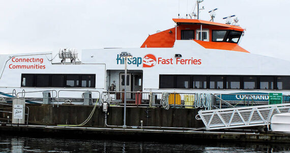 Elisha Meyer/Kitsap News Group
The Commander ferry docked in Bremerton.