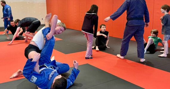 David Jones courtesy photos
Kingston Jiu-Jitsu Club held an open mat session March 20.