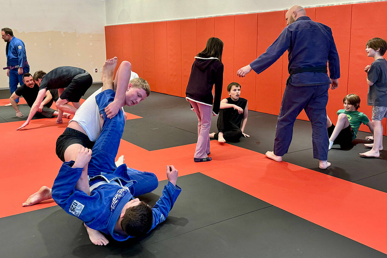 David Jones courtesy photos
Kingston Jiu-Jitsu Club held an open mat session March 20.