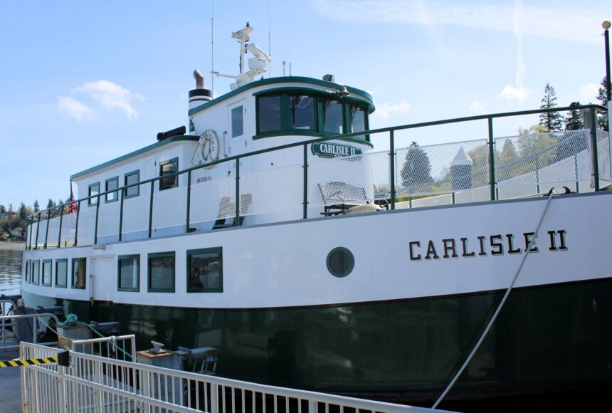 <p>Elisha Meyer/Kitsap News Group</p>
                                <p>The Carlisle II in Port Orchard.</p>