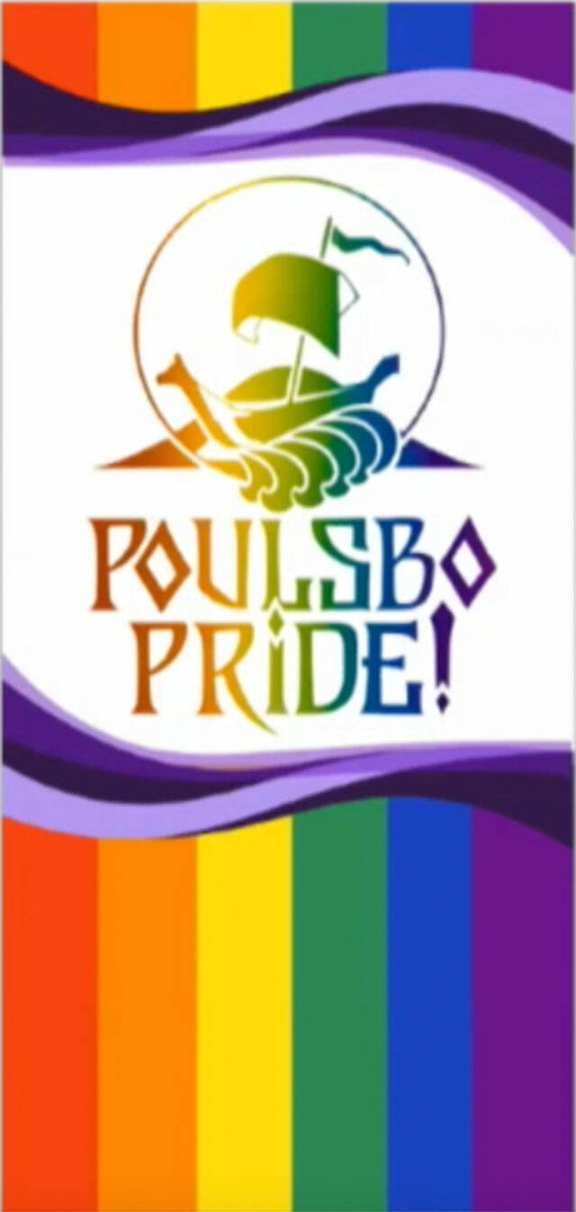 Poulsbo Pride courtesy image
Poulsbo Pride’s flag.