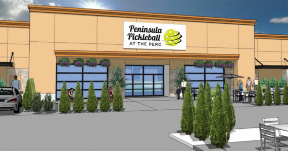 Clay Roberts courtesy images
A rendering shows what the regional pickleball facility in Poulsbo could look like.