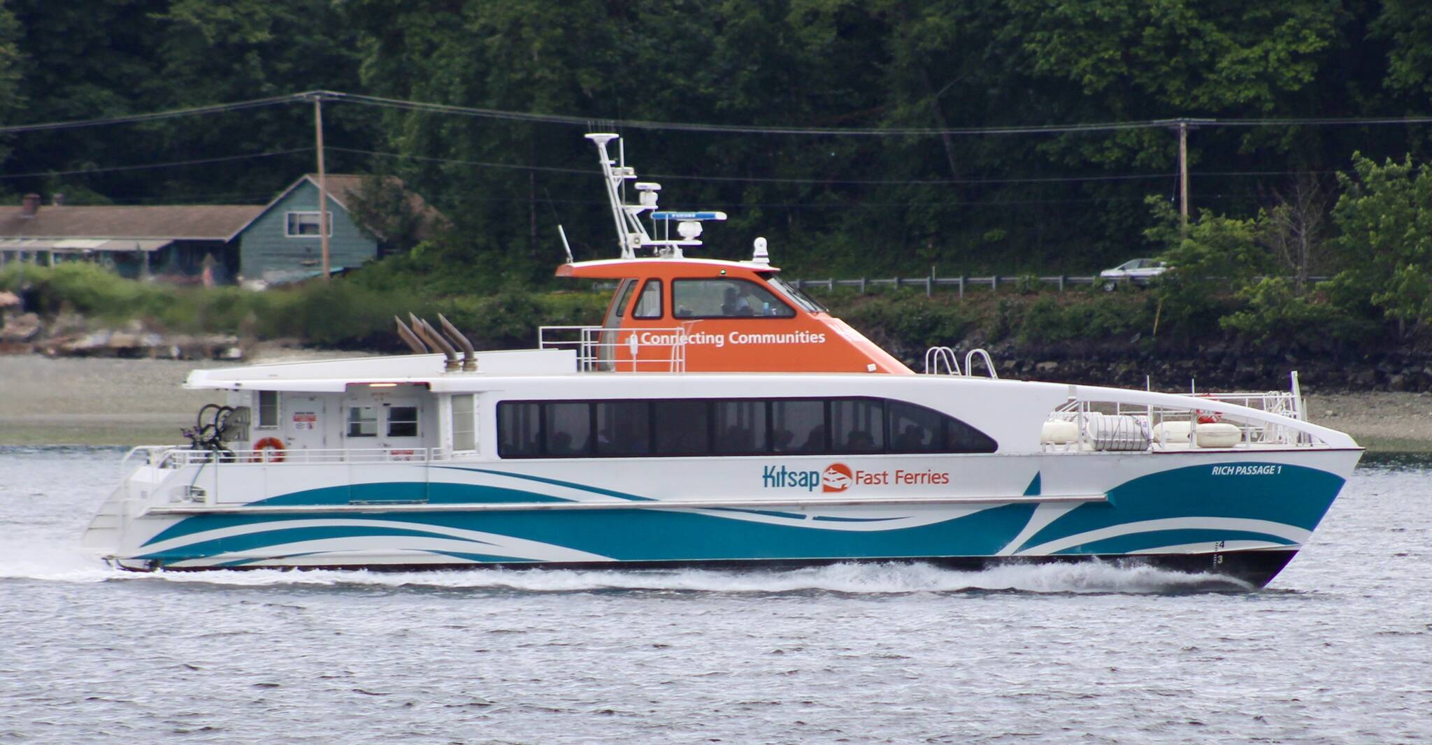Elisha Meyer/Kitsap News Group
Kitsap Transit’s Rich Passage 1 ferry.
